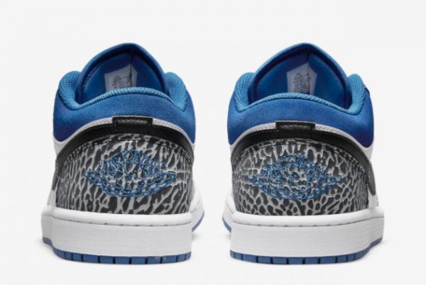 2022 Latest Release Air Jordan 1 Low True Blue DM1199-140-1