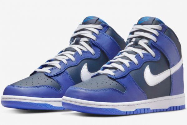 2022 New Arrival Nike Dunk High Obsidian DJ6189-400-2