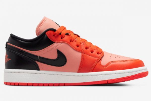 2022 Release Air Jordan 1 Low Orange Black DM3379-600-1