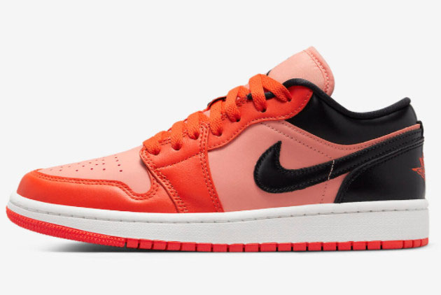 2022 Release Air Jordan 1 Low Orange Black DM3379-600