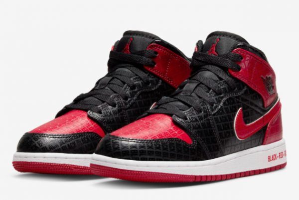 2022 Release Air Jordan 1 Mid Bred For Cheap Online DM9650-001-2