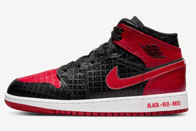 2022 Release Air Jordan 1 Mid Bred For Cheap Online DM9650-001