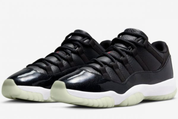 2022 Release Air Jordan 11 Low 72-10 AV2187-001-2