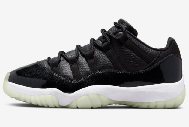 2022 Release Air Jordan 11 Low 72-10 AV2187-0012022 Release Air Jordan 11 Low 72-10 AV2187-001