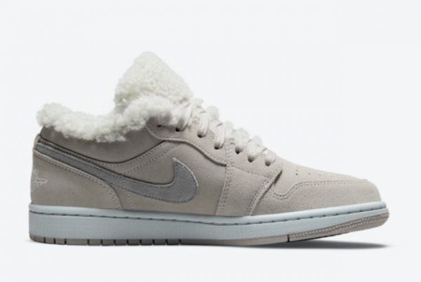 Buy Air Jordan 1 Low Sherpa Fleece Shoes Online DO0750-002-1