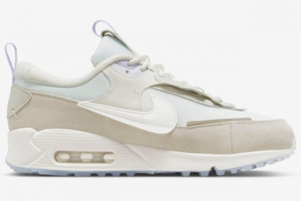 Cheap Nike Air Max 90 Futura Summit White/Light Bone-Phantom DM9922-102-1