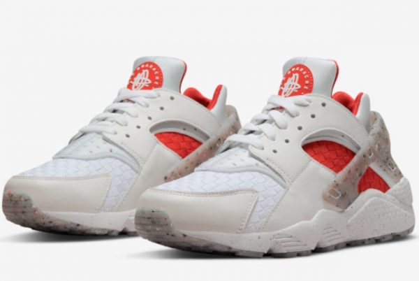 New Sale Nike Air Huarache Next Nature White Red DR0449-100-2