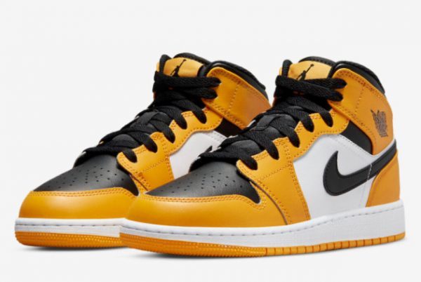 Where To Buy 2022 Air Jordan 1 Mid Yellow Toe 554725-701-2