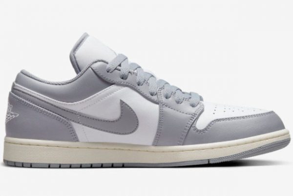 2022 Air Jordan 1 Low Vintage Grey For Sale Online 553558-053-1