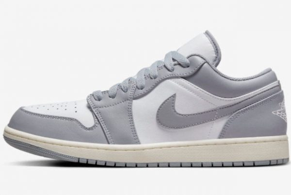 2022 Air Jordan 1 Low Vintage Grey For Sale Online 553558-053