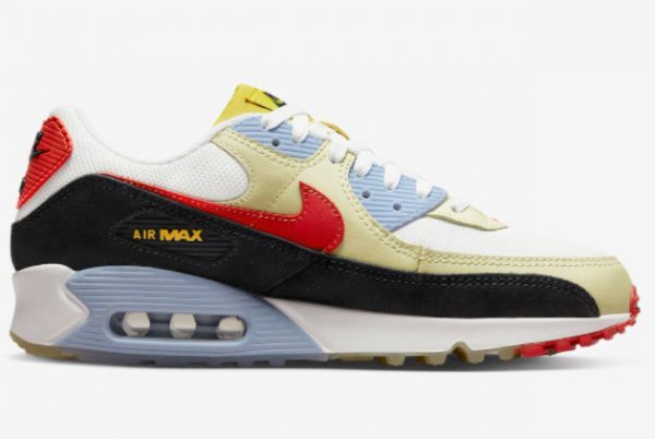 2022 Cheap Nike Air Max 90 Set to Rise DV2116-700-1