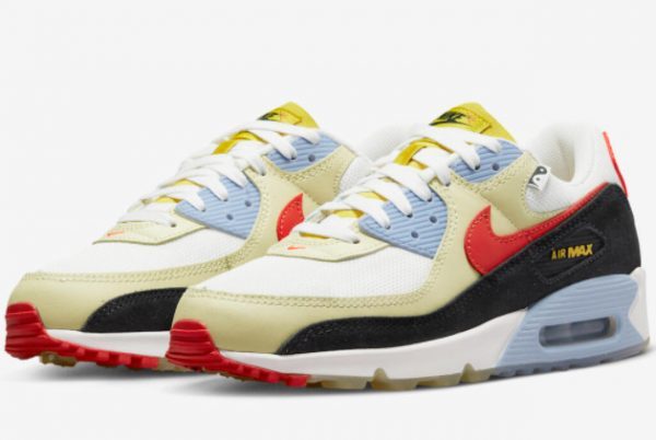 2022 Cheap Nike Air Max 90 Set to Rise DV2116-700-2