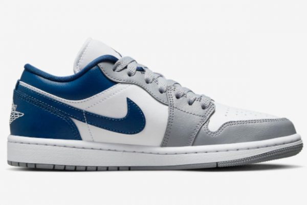 2022 Latest Release Air Jordan 1 Low Blue Heel DC0774-042-1