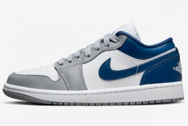 2022 Latest Release Air Jordan 1 Low Blue Heel DC0774-042