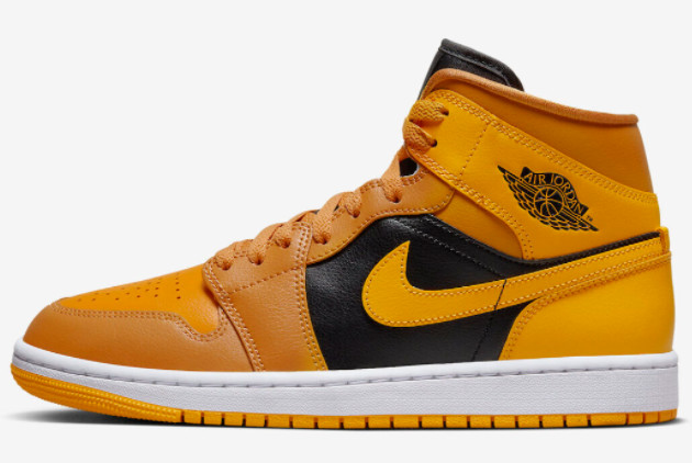 2022 New Arrival Air Jordan 1 Mid University Gold BQ6472-700