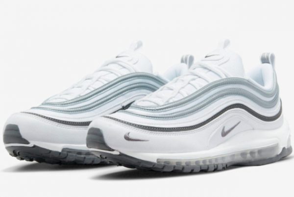 2022 Nike Air Max 97 White Silver Grey Casual Shoes DX8970-100-2