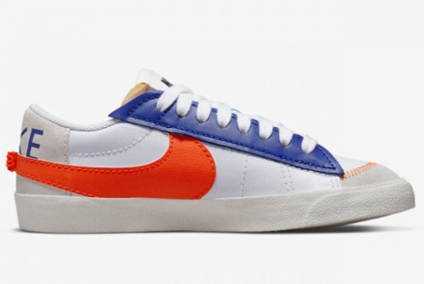 Buy Nike Blazer Low Jumbo Sapphire Blue and Safety Orange DV9122-181-1