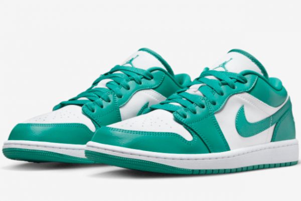 Grade School Air Jordan 1 Low Turquoise Shoes DC0774-132-2