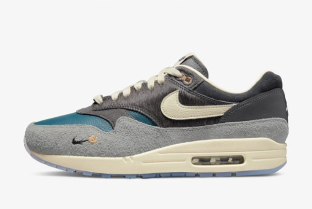 Kasina x Nike Air Max 1 Mandarin Duck Grey Outlet Online DQ8475-001