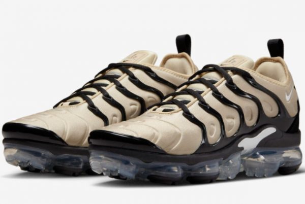 Nike Air VaporMax Plus Beige Black Training Shoes DX3720-200-2