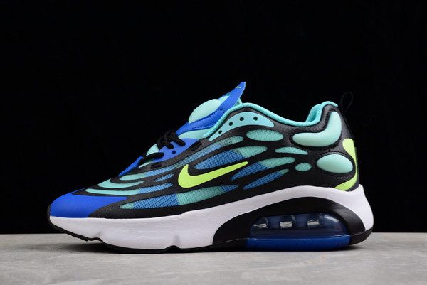 2022 New Arrival Nike Air Max 200 Black/Blue-Green AQ2568-200