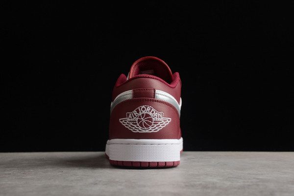 2022 Latest Air Jordan 1 Low Bordeaux On Sale 553558-615-4