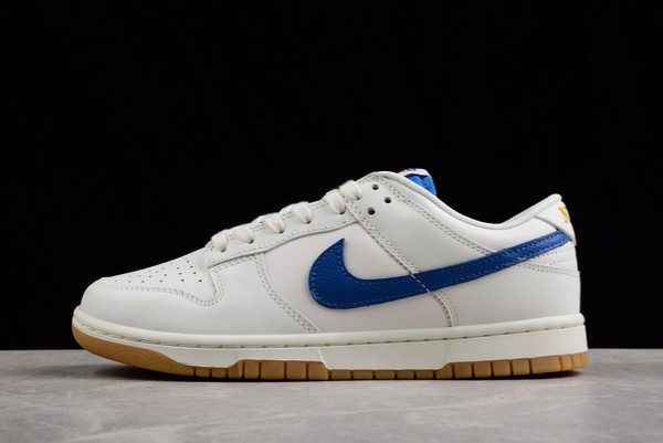 New Colourway Nike Dunk Low Retro White Royal Blue-Gum DX3198-133