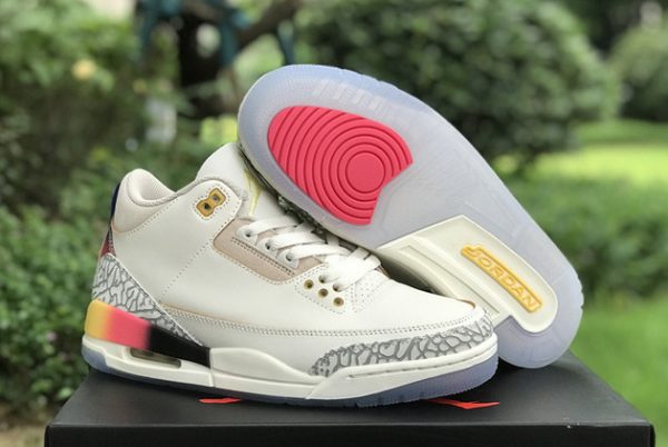 Where to Buy The FN0344-901 J Balvin x Air Jordan 3 Medellín Sunset 2023 Shoes