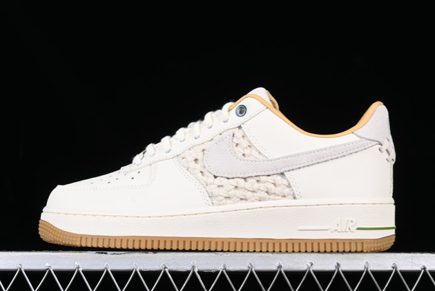 Where to Buy The FN0369-101 Nike Air Force 1 Low NAI-KE Sail Gum 2023 Shoes