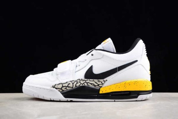 Where to Buy The CD7069-107 Jordan Legacy 312 Low Rare Air White/Black/Yellow 2024 Basketball Shoes