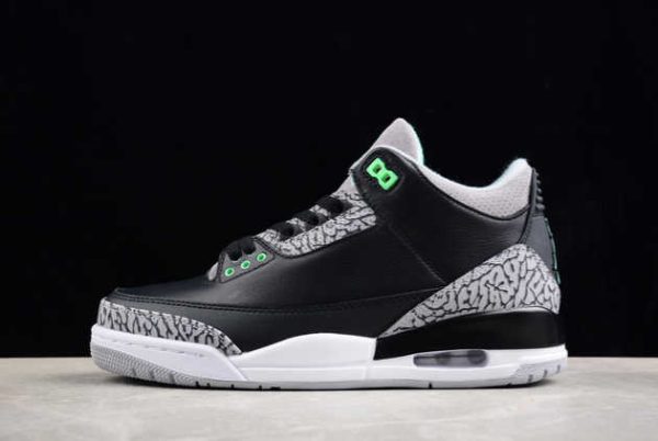 Where to Buy The CT8532-031 Air Jordan 3 Green Glow AJ3 2024 Basketball Shoes