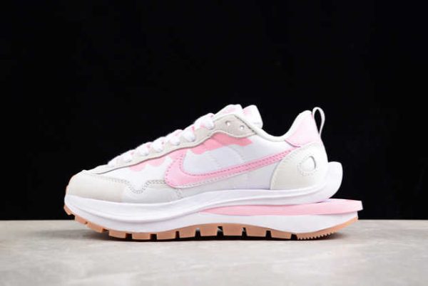 Where to Buy The DD1875-116 WMNS Sacai x Nike VaporWaffle 3.0 White Pink 2024 Basketball Shoes