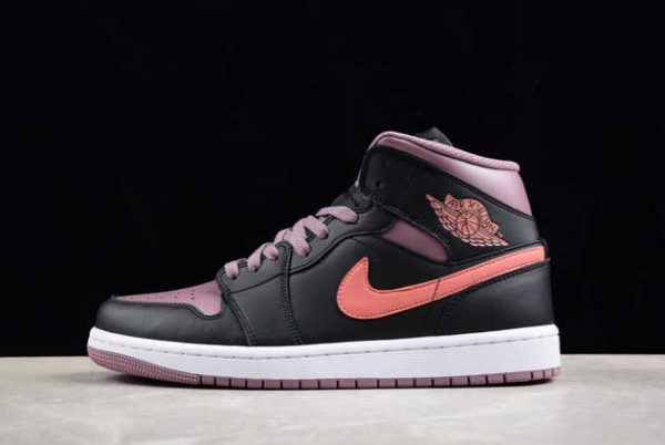 Where to Buy The FB9911-008 Jordan 1 Mid SE Black & Sky J Mauve 2024 Basketball Shoes