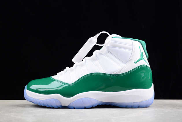 Where to Buy The CT8012-113 Air Jordan 11 Retro Lucky Green 2024 Basketball Shoes