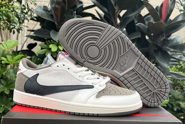 Where to Buy The DM7866-715 Air Jordan 1 Retro Low OG SP Travis Scott Reverse Mocha 2024 Basketball Shoes