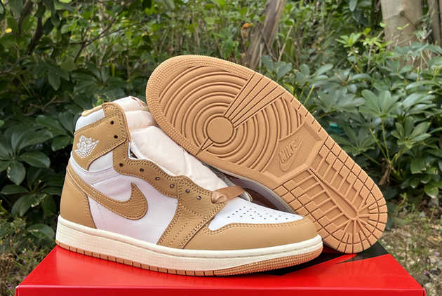 Where to Buy The FN6622-201 Air Jordan 1 High OG Praline 2024 Basketball Shoes