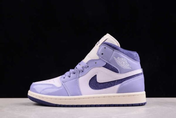 2024 Air Jordan 1 Mid Sky Purple AJ1 DZ3745-500