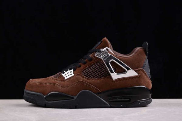 Where to Buy The 2024 Air Jordan 4 Metallic Mocha AJ4 AQ9129-002 Shoes