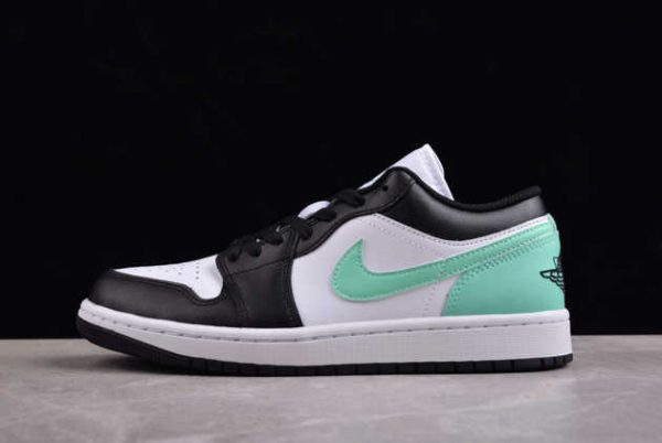 Where to Buy The 553558-131 Air Jordan 1 Low AJ1 Green Glow 2024 Shoes