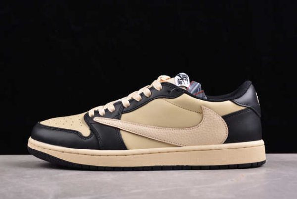 Where to Buy The DM7866-201 Travis Scott x Air Jordan 1 Low OG AJ1 Pale Vanilla 2024 Shoes